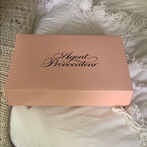 Agent Provocateur Pink Box with Black Paper